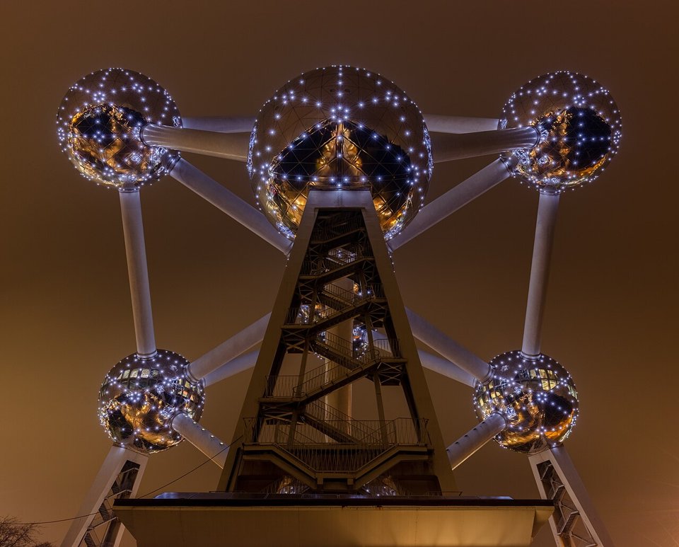 Foto van Atomium